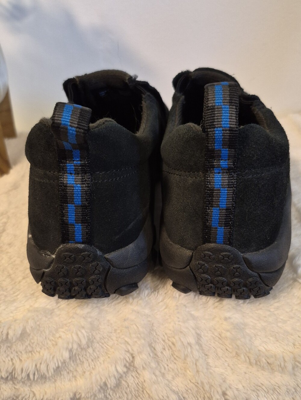Merrell Work Jungle Moc Alloy Toe Work Shoes Women's Sz 9 Black Suede J62382 - Picture 10 of 14